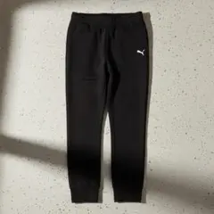 Y815ね@ PUMA ロゴ スウェットパンツ XL ブラック
