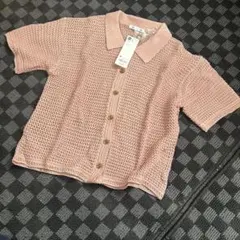 GU スカシアミニットシャツ ピンク M新品未使用のサムネイル