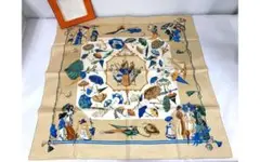HERMES シルクスカーフ カレ90/日傘と雨傘 約90cm x 90cm - メルカリ