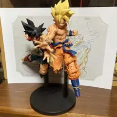 ドラゴンボール超 親子かめはめ波 フィギュア2点セット リペイント