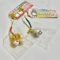 ご当地キティ ストラップ 根付 熊本 名古屋 限定品 ハローキティ Kitty