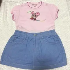 【レア品】MINI-K ミニケー ワンピース 夏服 ナルミヤのサムネイル