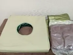新品4枚+1枚使用済み ファンジン 5枚セット よもぎ蒸し 座浴椅子カバー 