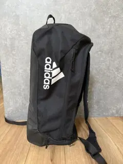 adidas メッシュリュック 黒　ダッフルバッグ
