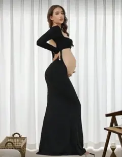 マタニティフォト用　ワンピース
