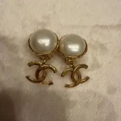 s.tomi様専用」CHANEL ココマーク フェイクパール スイングピアス