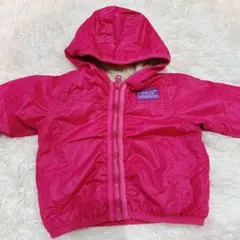 フリース ナイロン フード付きアウター