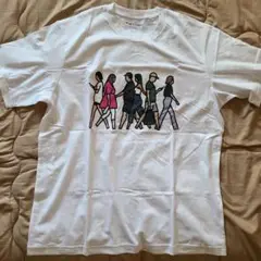 ユニクロ　JULIAN OPIE　ジュリアンオピー Tシャツ ホワイト　XL