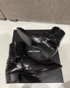 Saint Laurent ワイアット ハーネス リング ブーツ　40 1/2のサムネイル