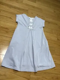 美品 a.v.v. バックリボンワンピース 130