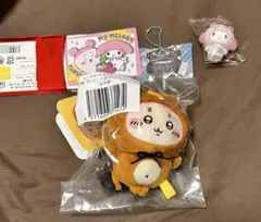 ちいかわ　古本屋　かにちゃん　グッズ　まとめ売り　4点セット　マスコット