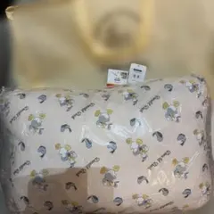 新品未使用 ドナルドダック 枕　収納袋付 約45cm x 28cmのサムネイル