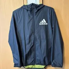 アディダス　キッズ　ウインドブレーカーパーカー　150cm 美品