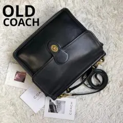 美品 vintage coach old archive ウィリス ブラック 黒のサムネイル
