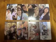 ナナツアー　セブチ　トレカ8枚、集合写真