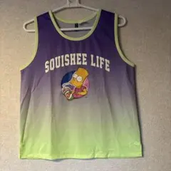 H&M バート・シンプソン タンクトップ Lサイズ