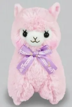 新品tt■アルパカッソリボンST ももちゃん　 ST　16cm （ぬいぐるみ