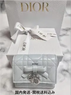 新作 My Dior Hibiscus Lジップウォレット カナージュ リボン - メルカリ