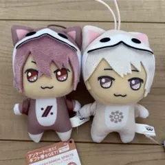 アイナナ ドンぬい 太鼓の達人　棗巳波 御堂虎於　マスコット　ぬいぐるみ