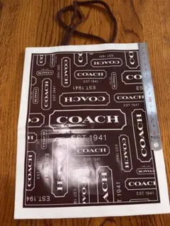 2011年デザインCOACHショップ袋