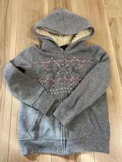 Ralph Lauren 6X グレー フード付きパーカー