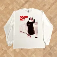 USA製　天使にラブソングを　ムービーtシャツ　ウーピーゴールドバーグ　90s 天使にラブ・ソングを ウーピー・ゴールドバーグ tシャツ XL