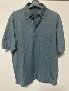 サ*う様 GREEN LABEL RELAXING チェック柄半袖シャツ Lサイ