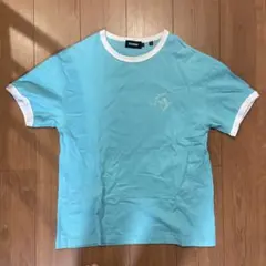 XLARGE 水色 Tシャツ Sサイズ　リンガーTシャツ　半袖