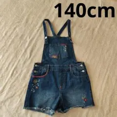 cat&jack サロペット オーバーオール 140 130ショートパンツ