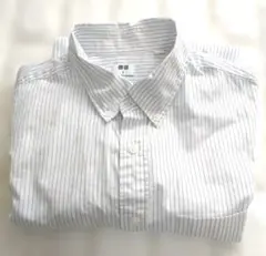 UNIQLO ストライプ 長袖シャツ S