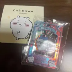 韓国限定❣️ちいかわ　ホログラムキーリング　ハチワレ