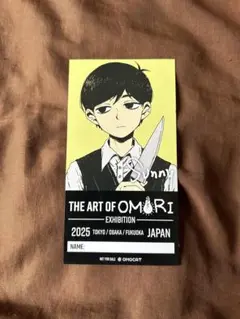 【サニー　入場特典チケットカード】オモリ展　THE ART OF OMORI展