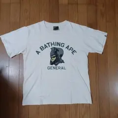 A BATHING APE アベイシングエイプ ポロシャツ ラインストーン M 