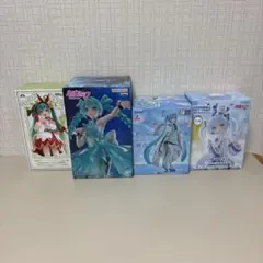 初音ミク 雪ミク フィギュア セット まとめ売り 未開封 初音ミク 雪ミク フィギュア 6個セット SFJ310 c107 - メルカリ