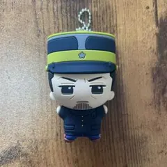 ゴールデンカムイ ちびぐるみラバーマスコットキーホルダー 月島軍曹　ナムコ限定