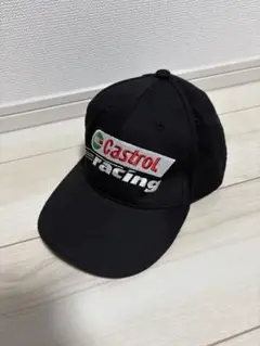 castrolカストロール レーシング キャップ帽子 刺繍 カストロ