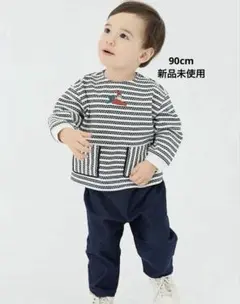 ストライプ トレーナー・パンツセット 95cm