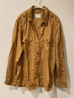 AMERICAN EAGLE OUTFITTERS 長袖シャツ XL ブラウン