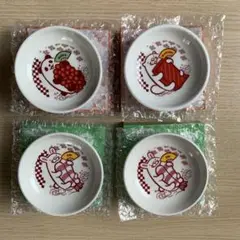 新品　スシロー　だっこずし　キャラクター付き皿4枚セット