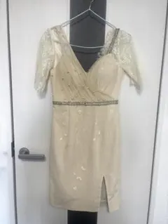 DEA. by ROBE de FLEURS ドレス アイボリー系 S 美品