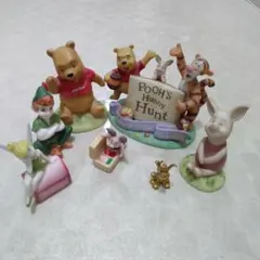 ディズニーキャラクター陶器人形