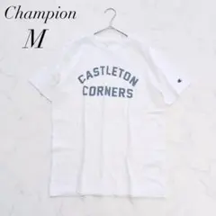 チャンピオン/Tシャツ/ロゴプリント/コットン/Mサイズ/半袖/新品タグ付き