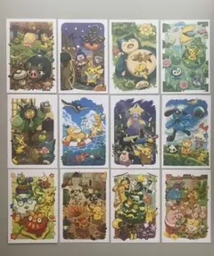 ポケモン ポストカード 12枚セット