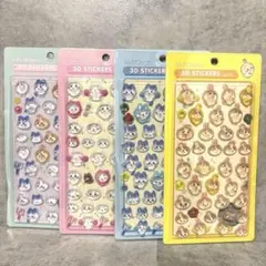 ちいかわ　BONBONDROPシール　4点セット