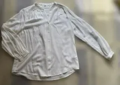 UNIQLO 　ユニクロ　白　長袖　ブラウス