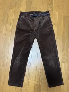 グラミチ×アーバンリサーチ ダークブラウン コーデュロイパンツ L