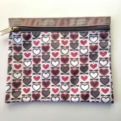 LeSportsac ハート柄ポーチ