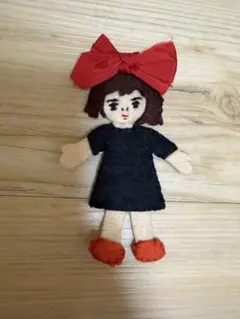 ハンドメイド フェルト人形 魔女の宅急便風