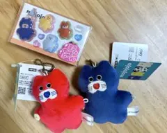 mojojojo とわともマスコットキーホルダー 2種と　うるちゅるシールセットのサムネイル