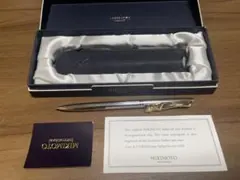 未使用 MIKIMOTO ミキモト ボールペン パール付 専用ケース付のサムネイル